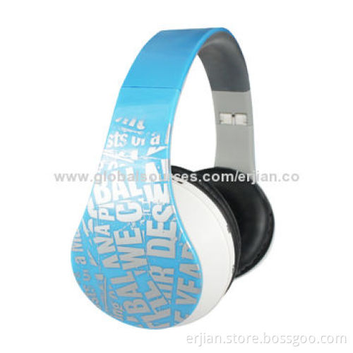 Hot Selling Bluetooth Headset with MP3/FM Radio Volume Control Functions, Colorful Printing